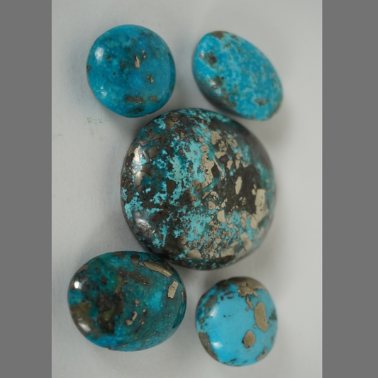 Turquoise cabochons