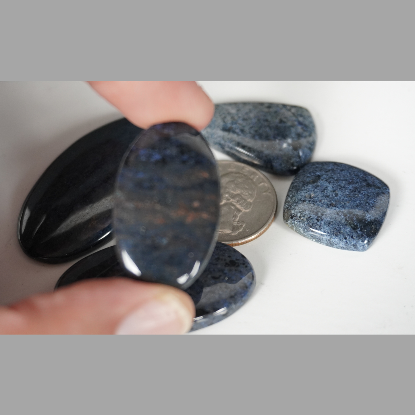 Diorite cabochons