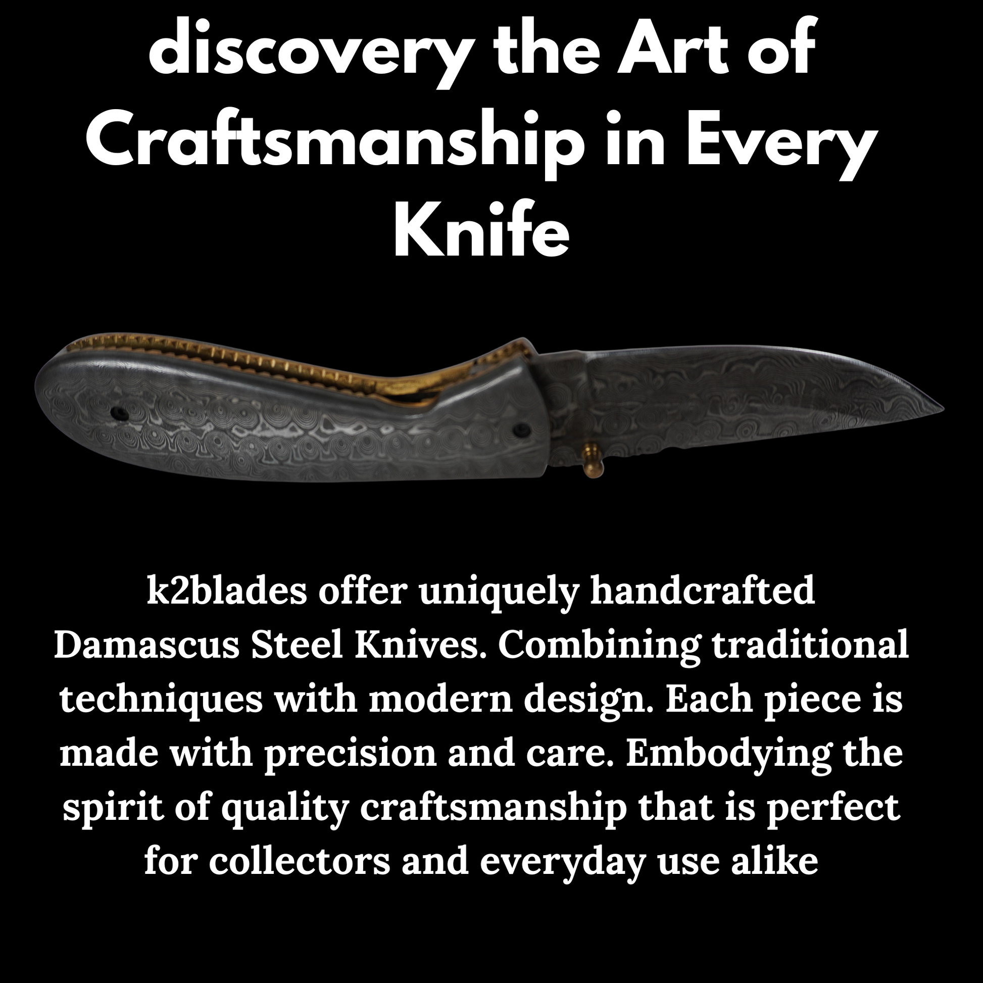 Damascus Steel Pocket Knife