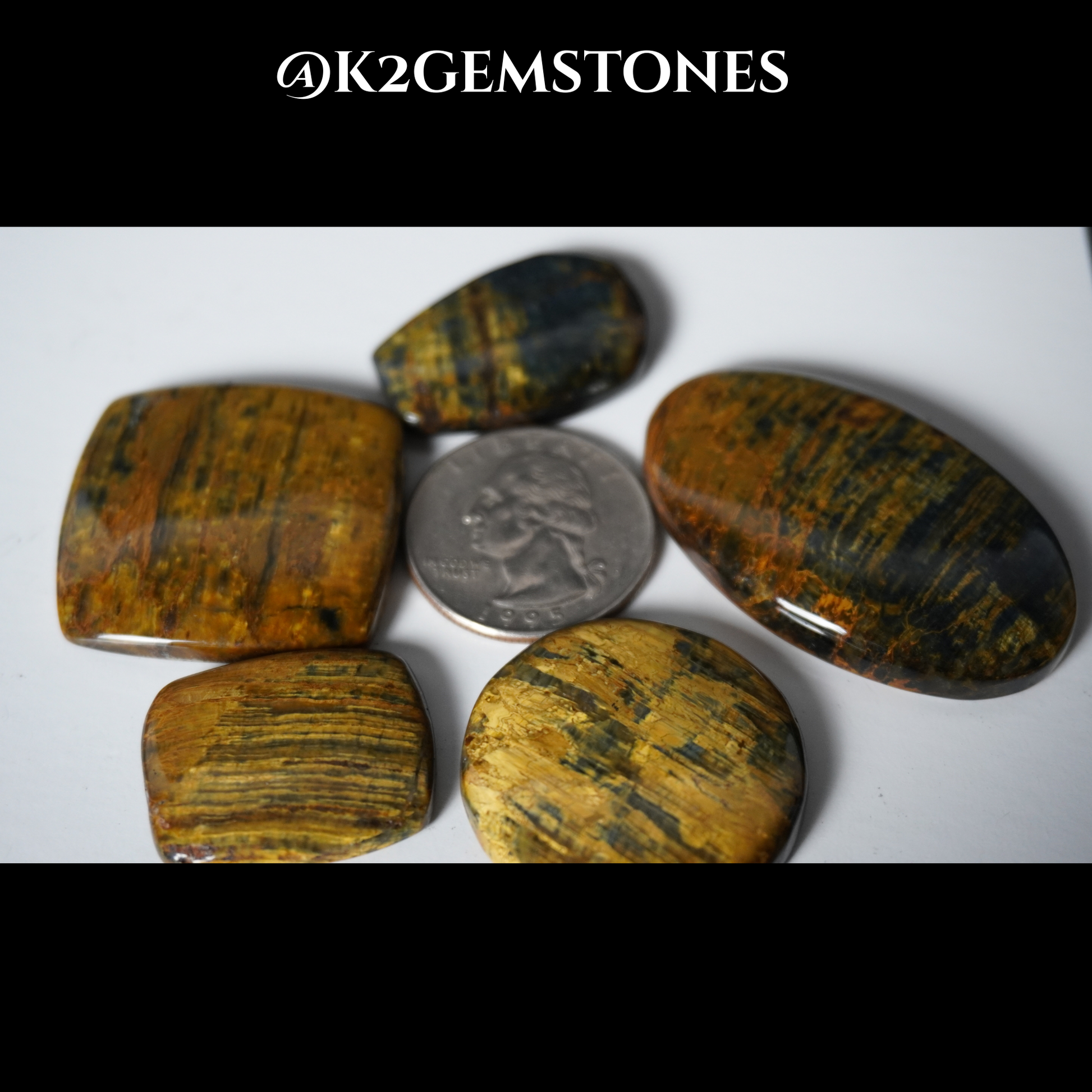  Nellite Cabochons 