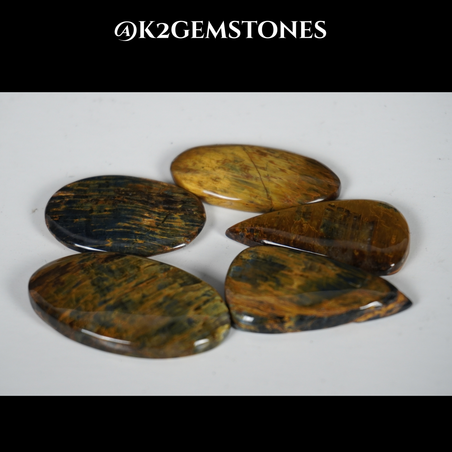 Nellite Stone Cabochons