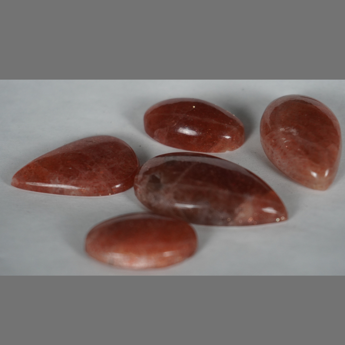 Sunstone cabochons