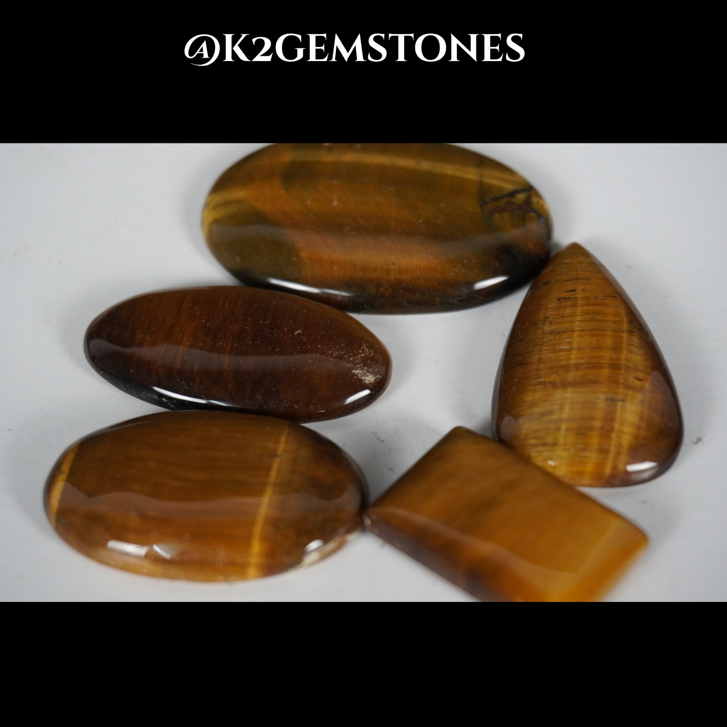 Tiger Eye cabochons