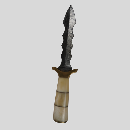 damascus fantasy dagger