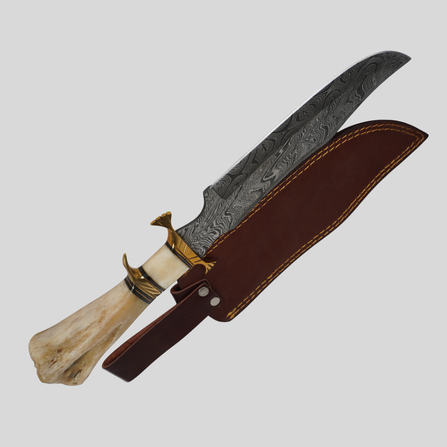 handmade damascus knife