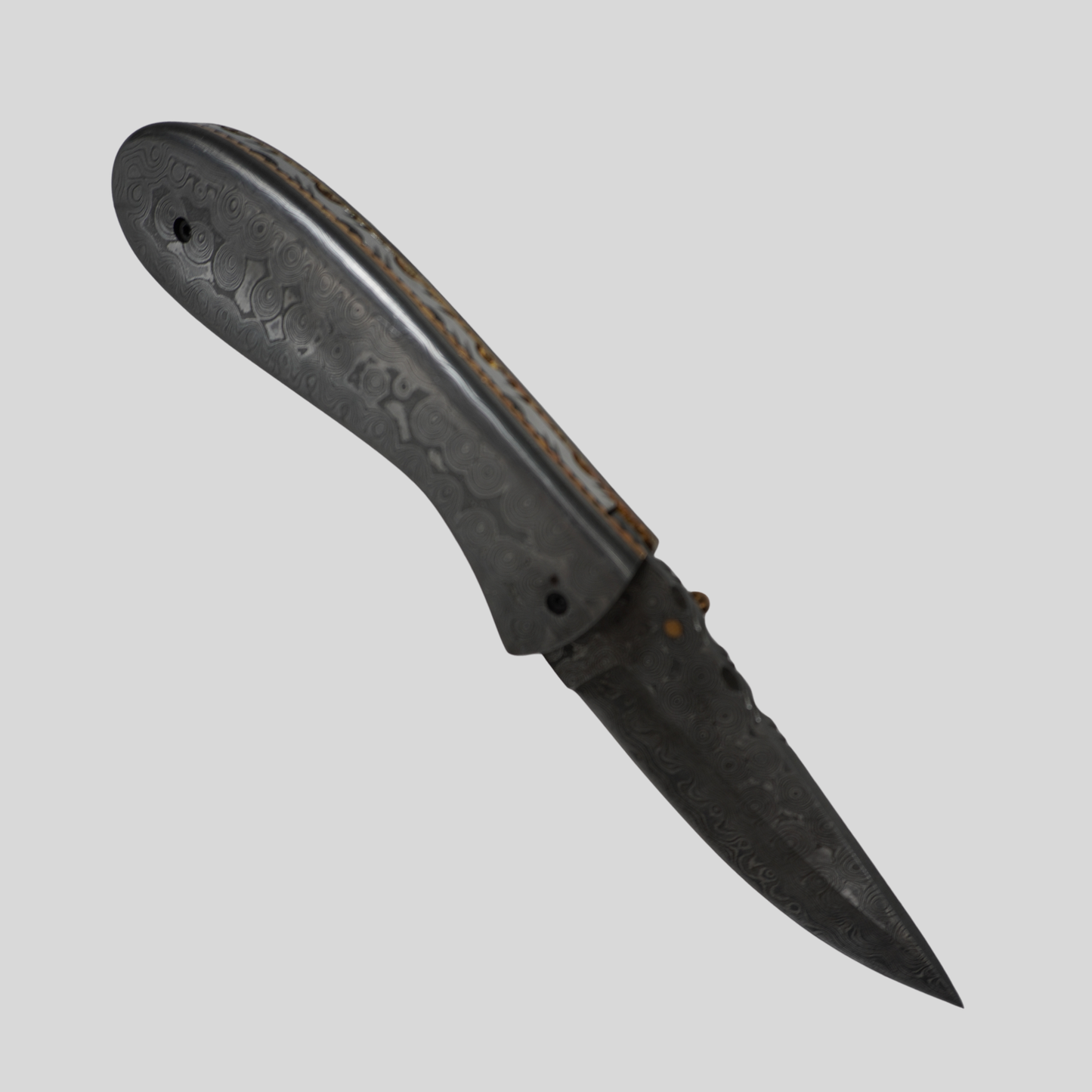 Damascus Steel Pocket Knife