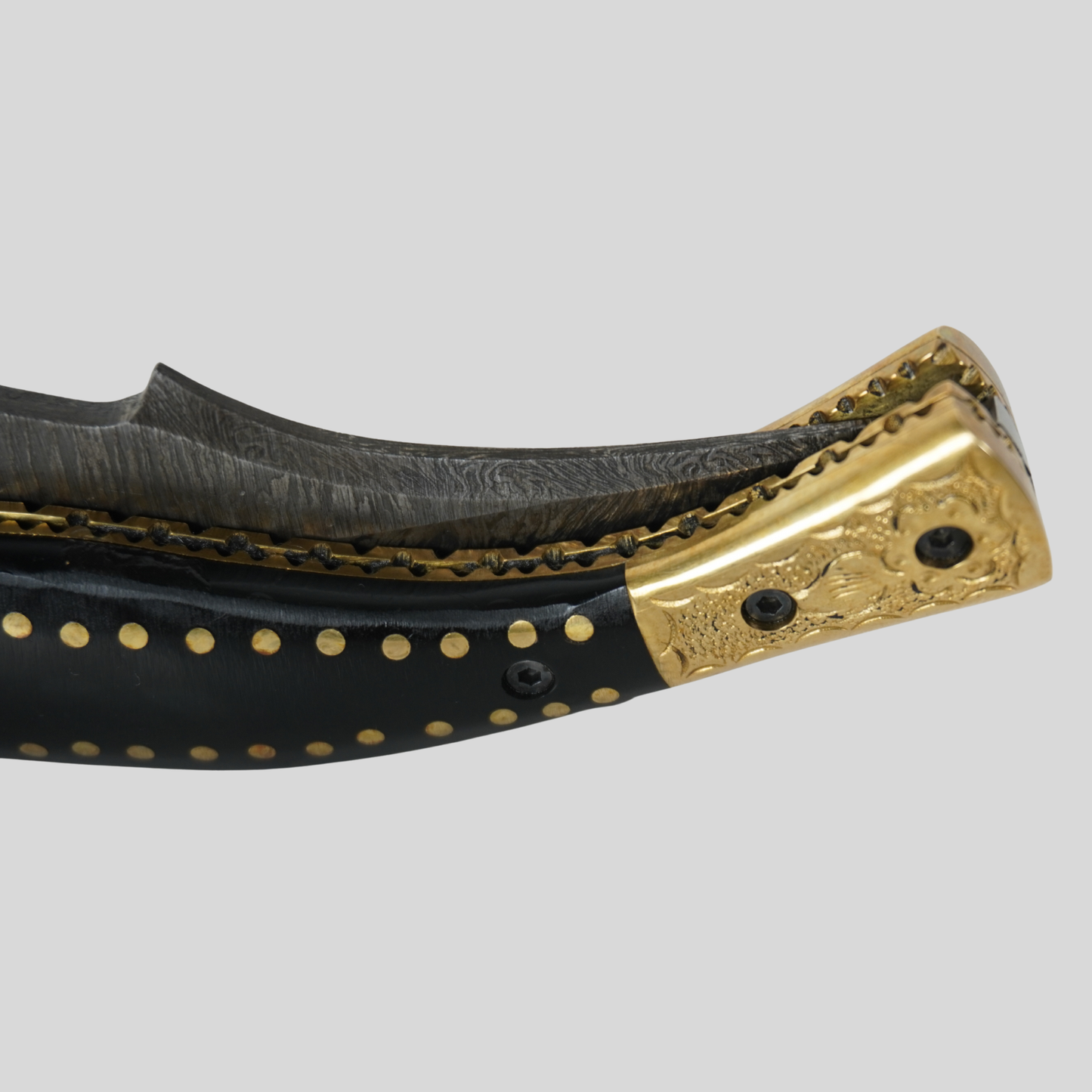 damascus steel folding knife