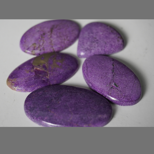 Phosphosiderite cabochons