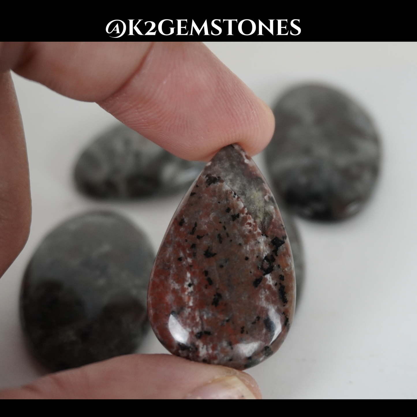 Yooperlite cabochons