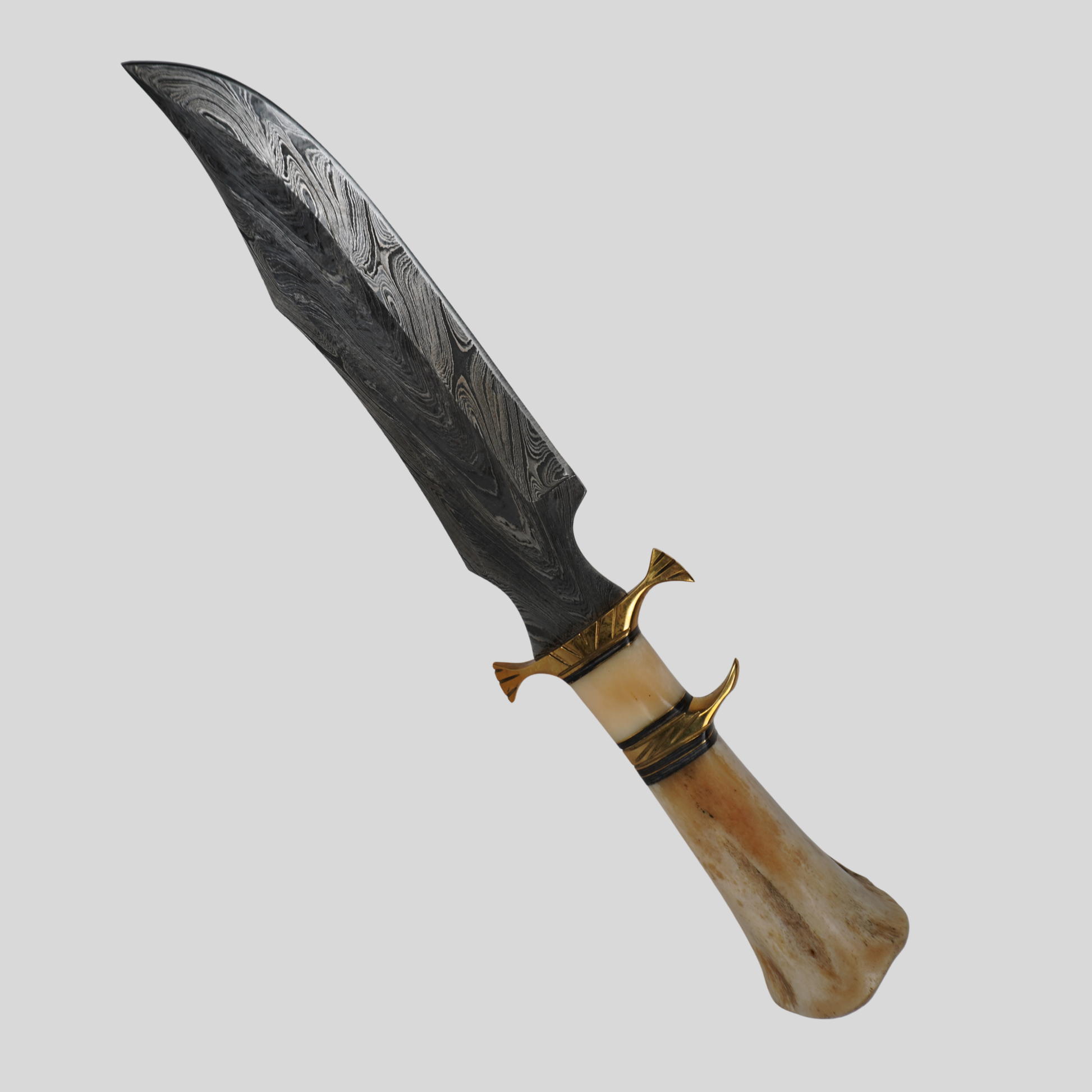 handmade damascus knife