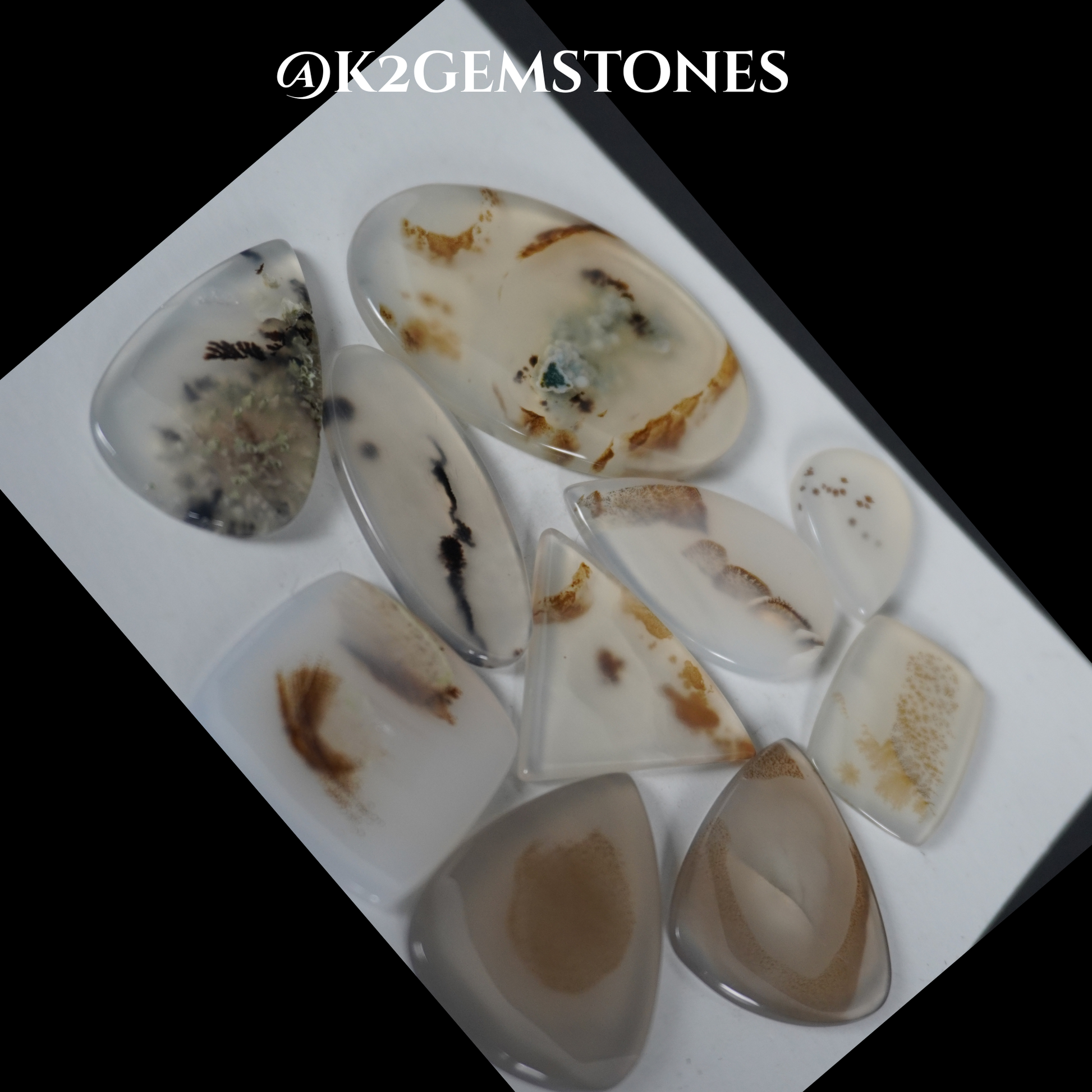 Lodolite Garden Quartz cabochon