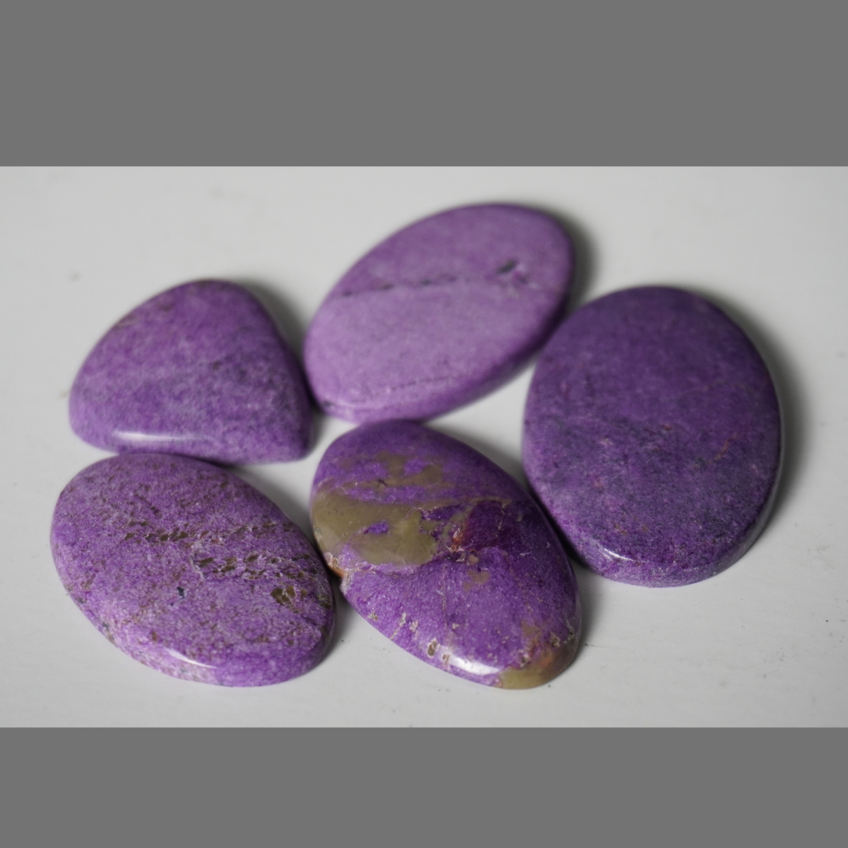 Phosphosiderite cabochons