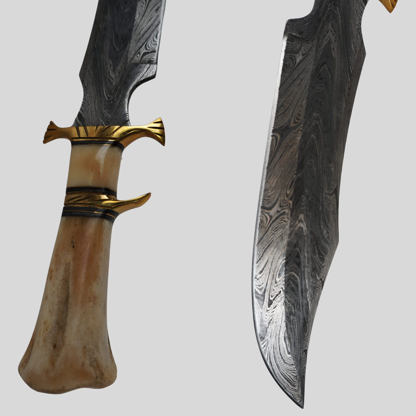 handmade damascus knife