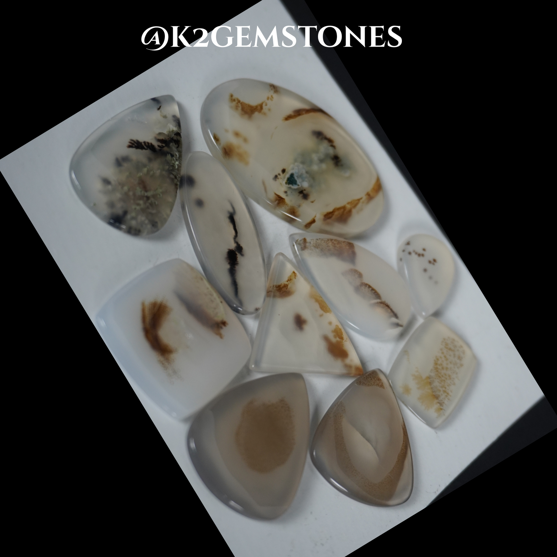 Lodolite Garden Quartz cabochon