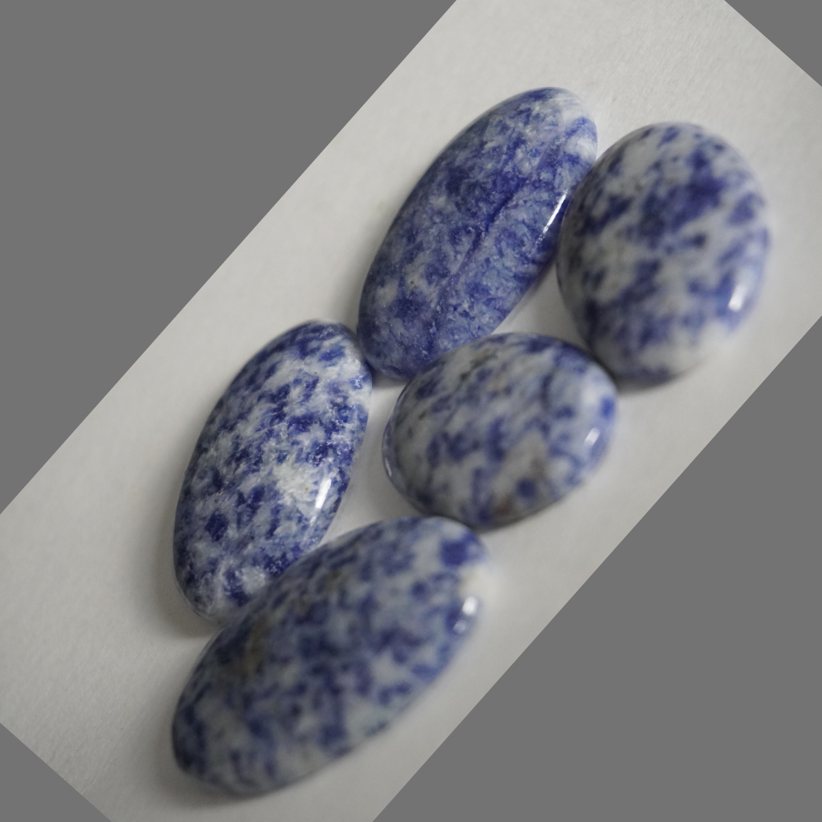 Sodalite cabochons