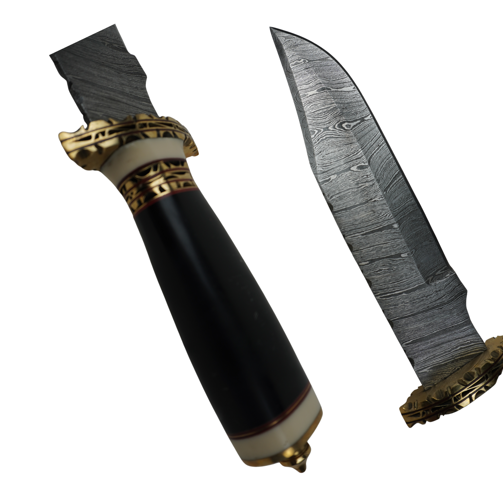 handmade damascus knife