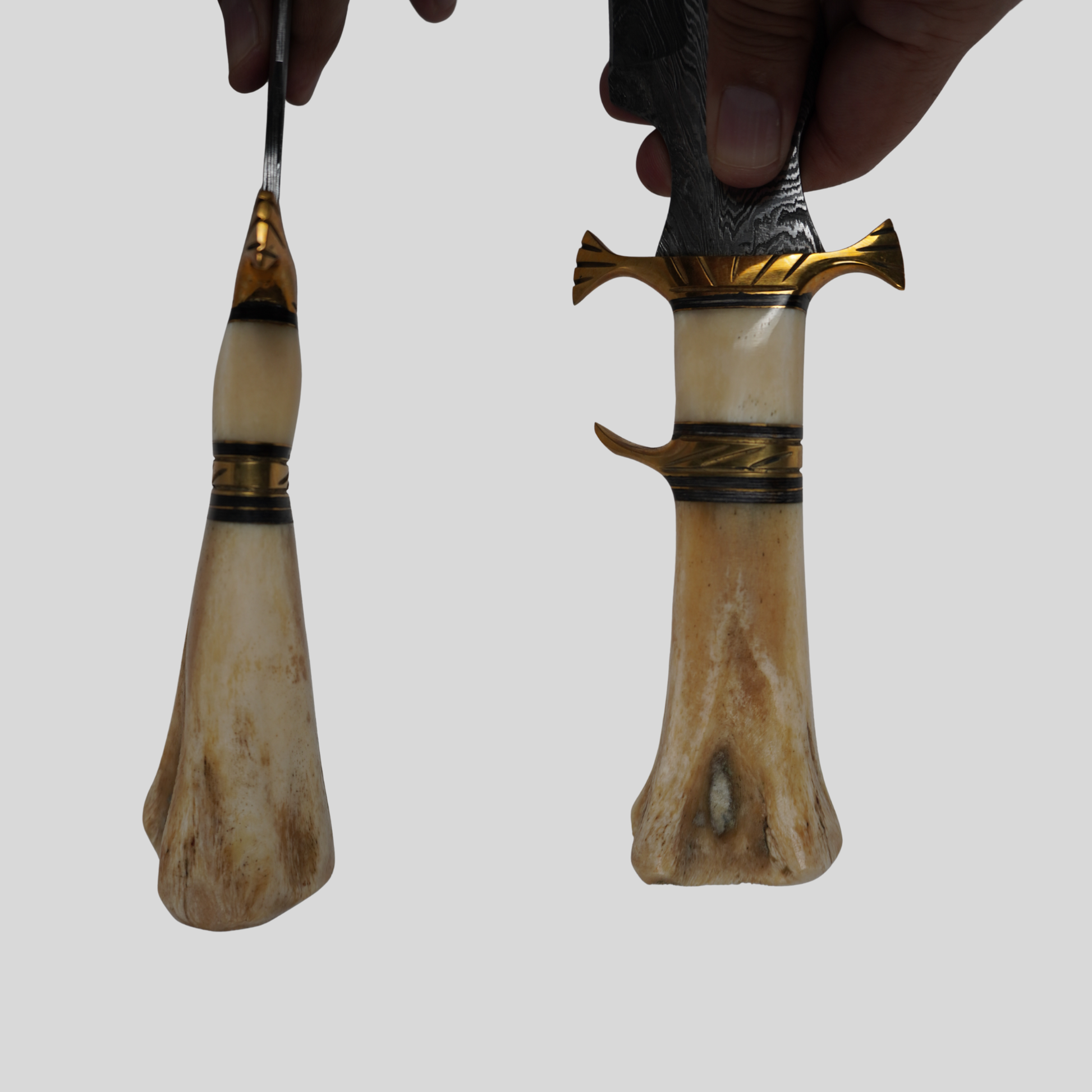 handmade damascus knife