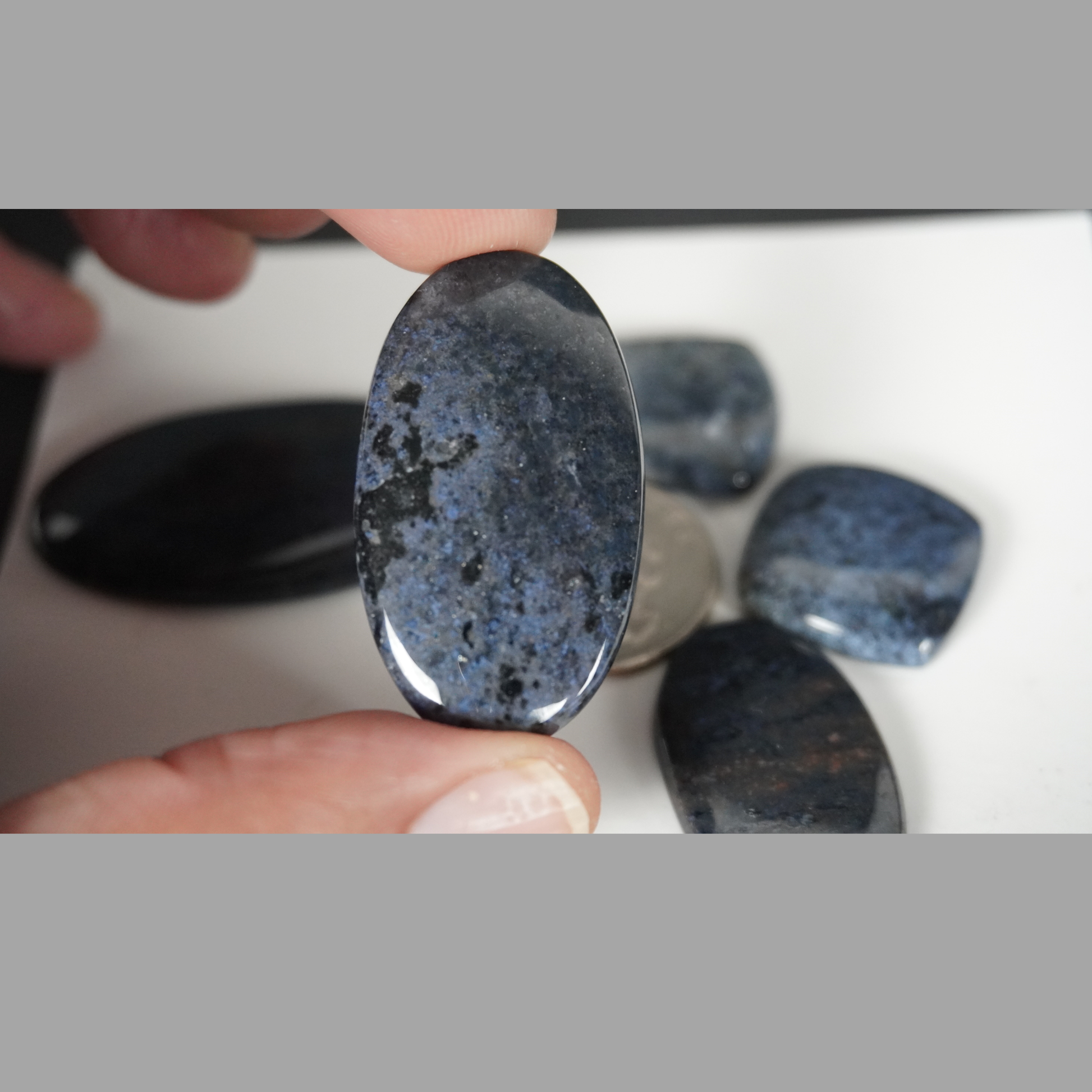 Diorite cabochons