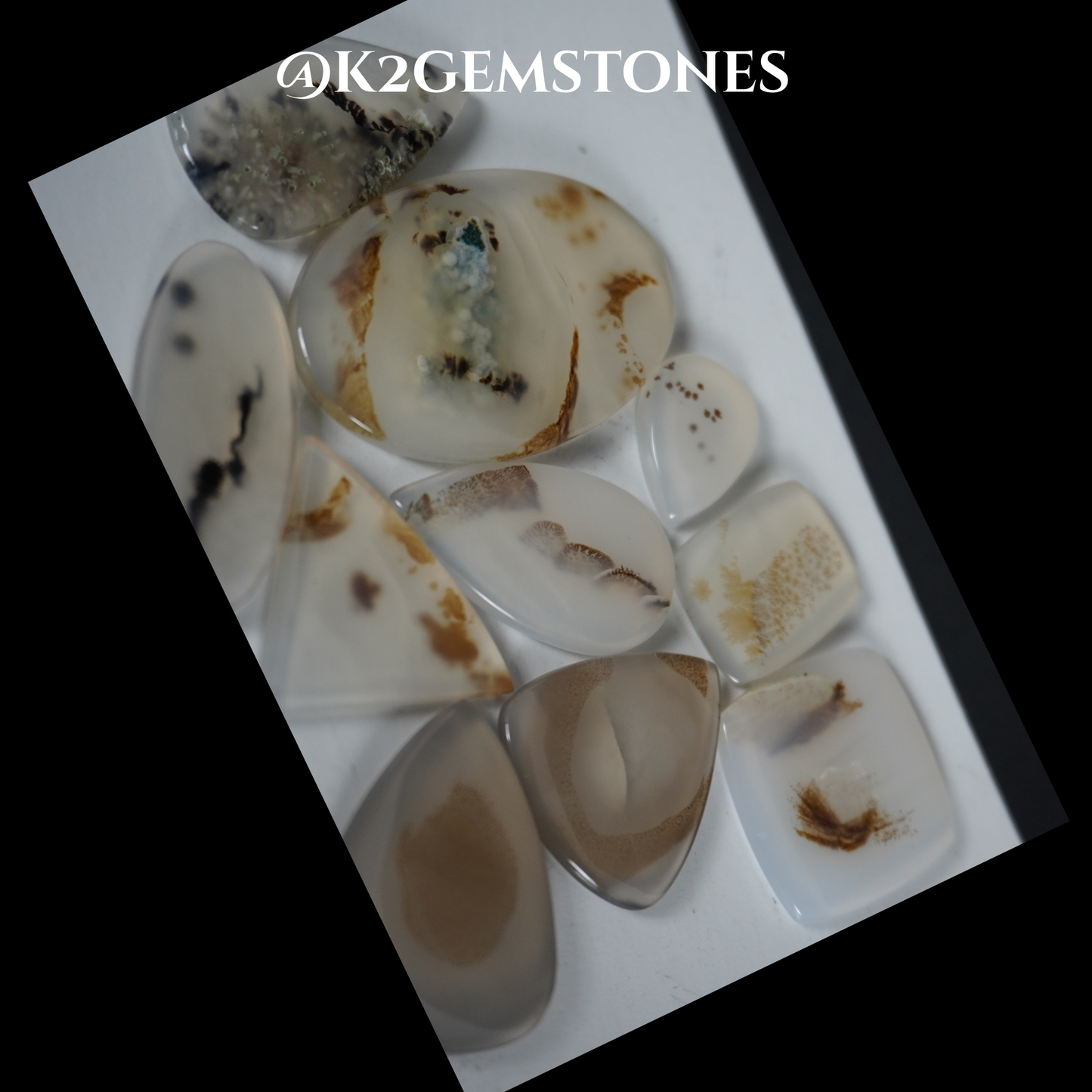 Lodolite Garden Quartz cabochon