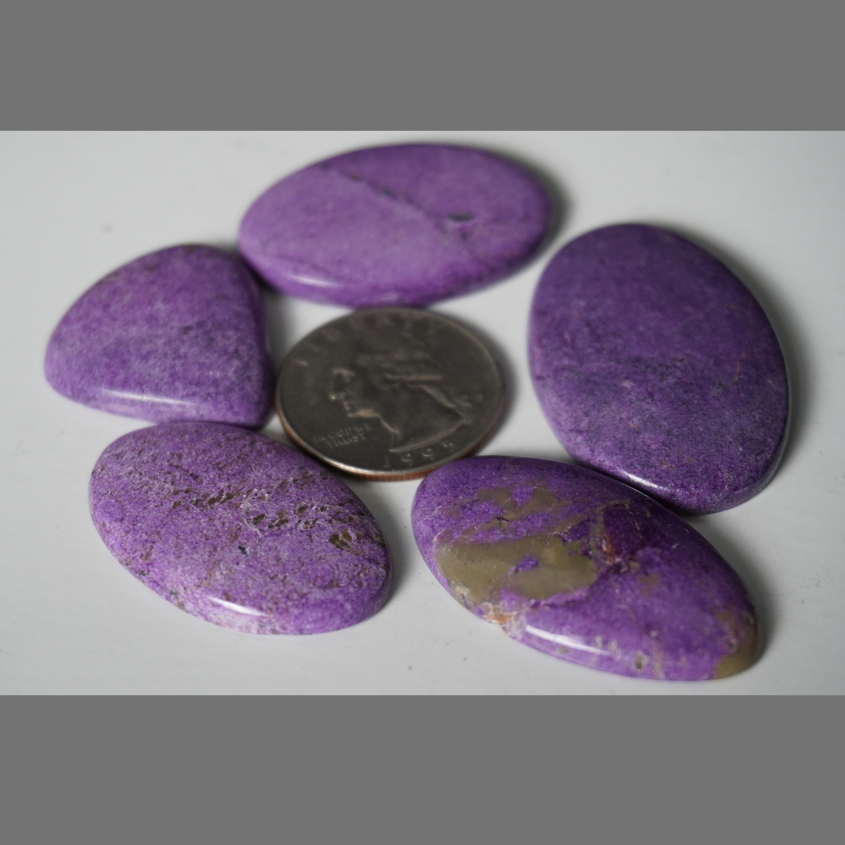 Phosphosiderite cabochons