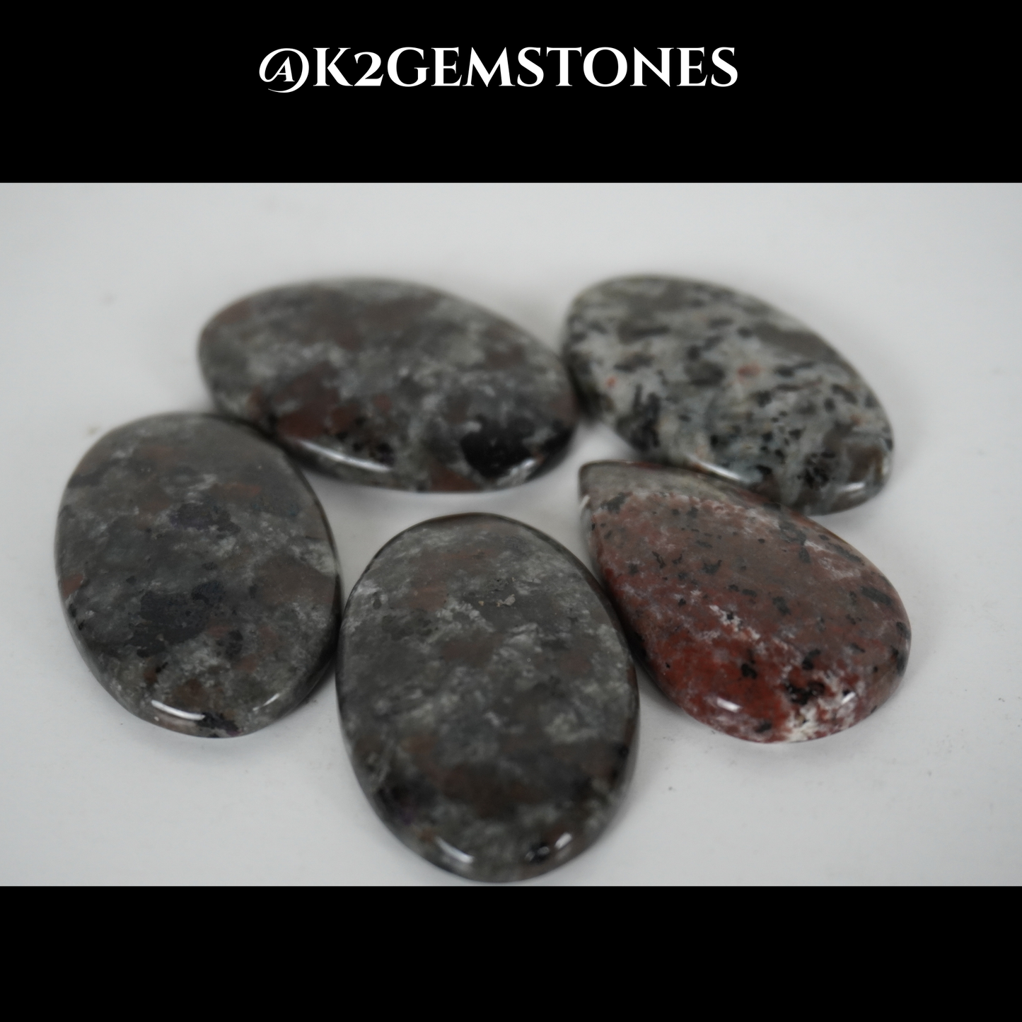 Yooperlite cabochons