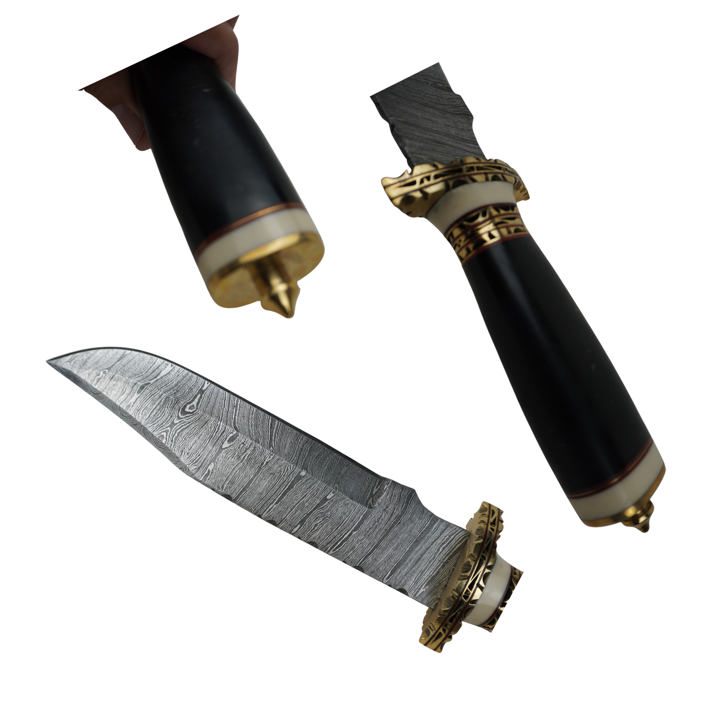 handmade damascus knife