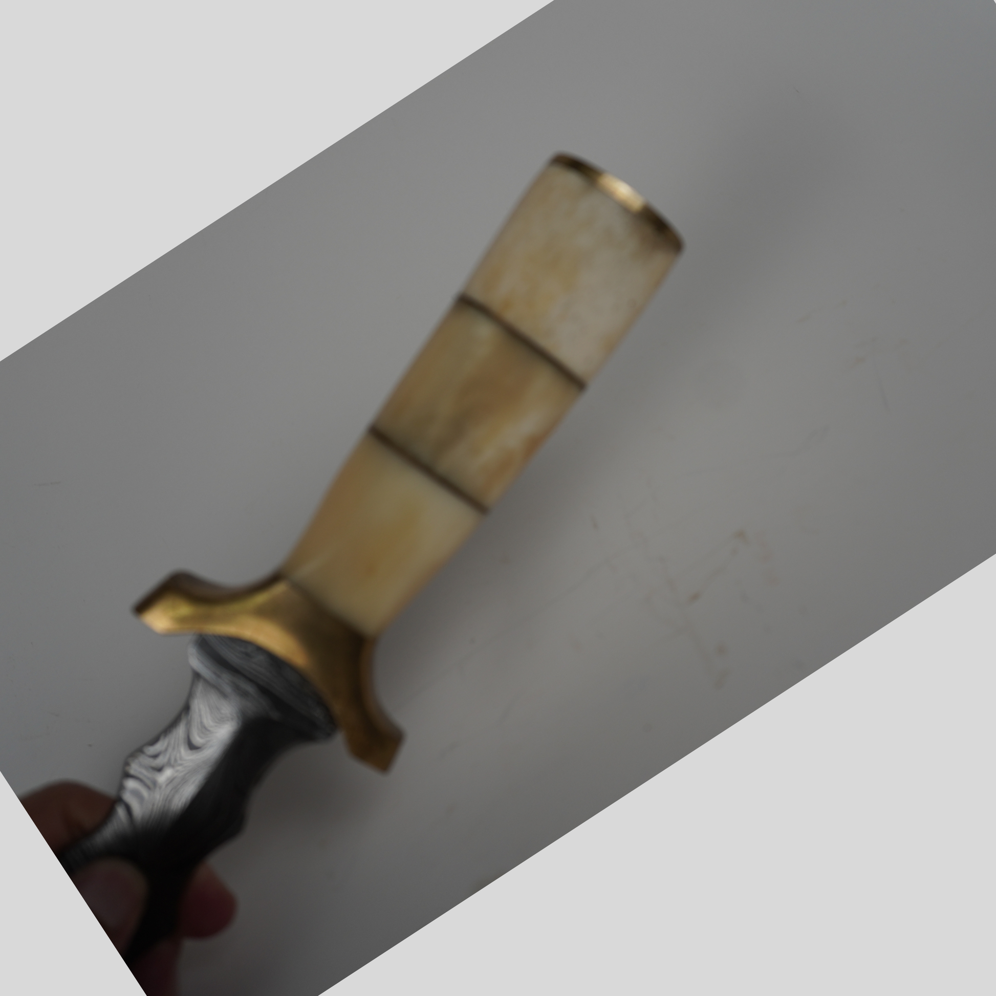 damascus fantasy dagger