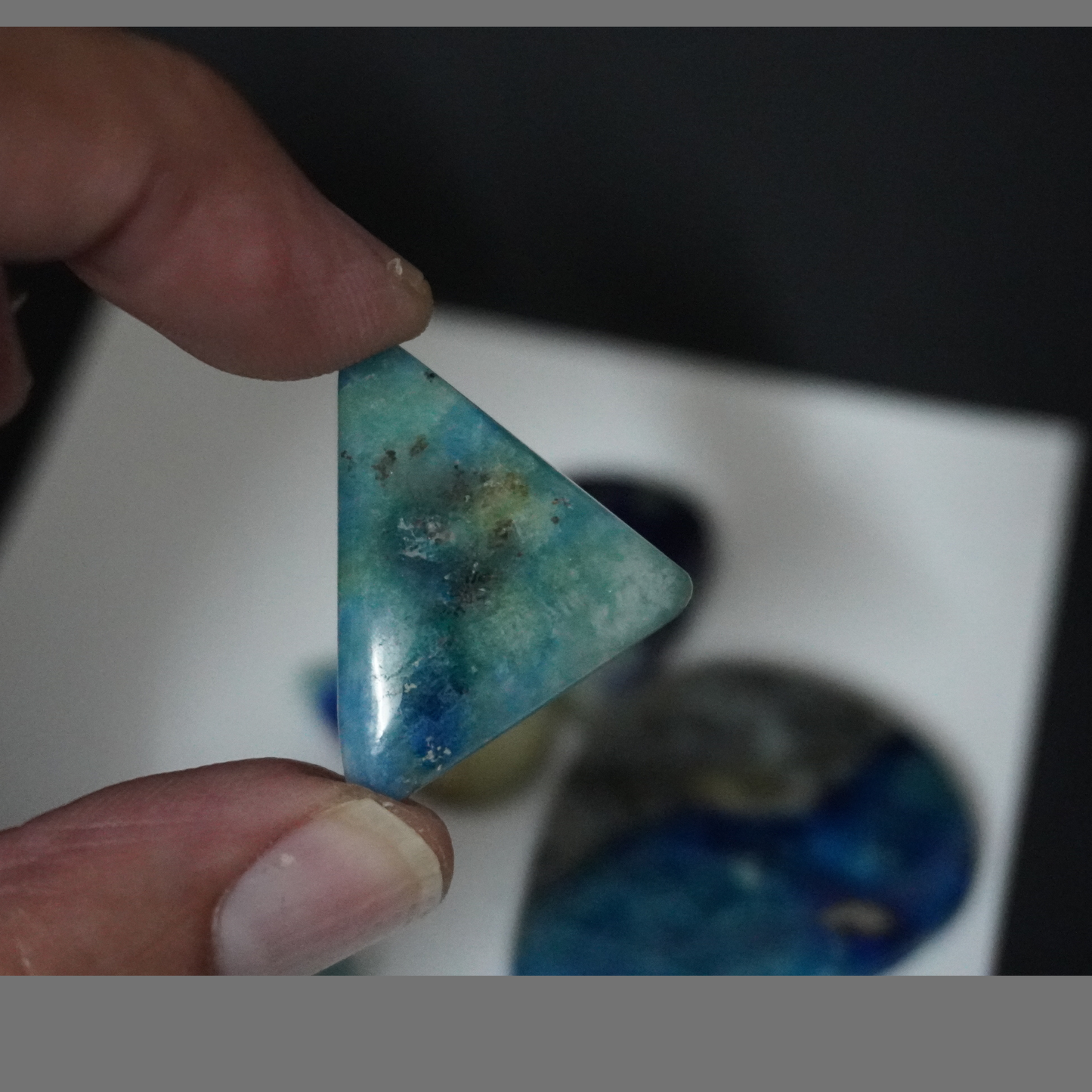 Afghanite cabochons