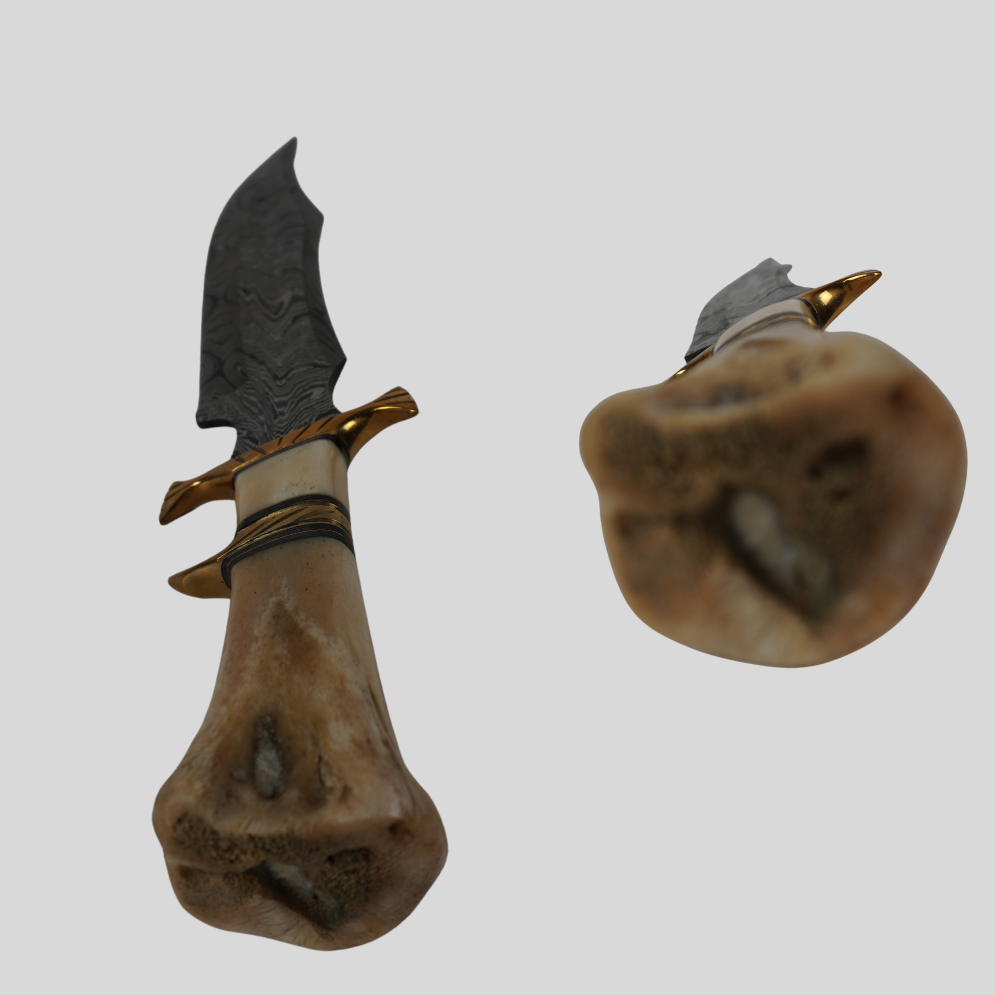 handmade damascus knife