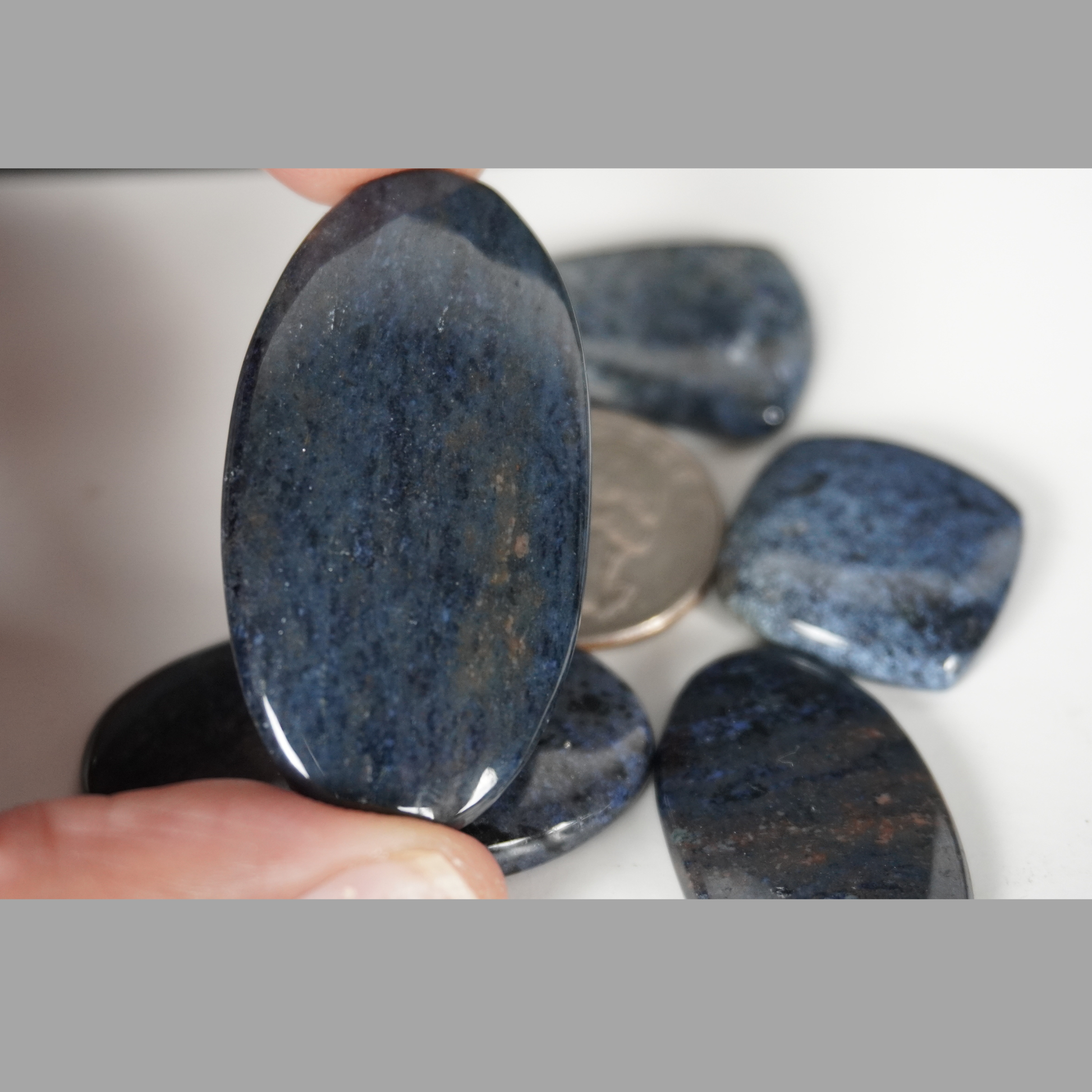 Diorite cabochons