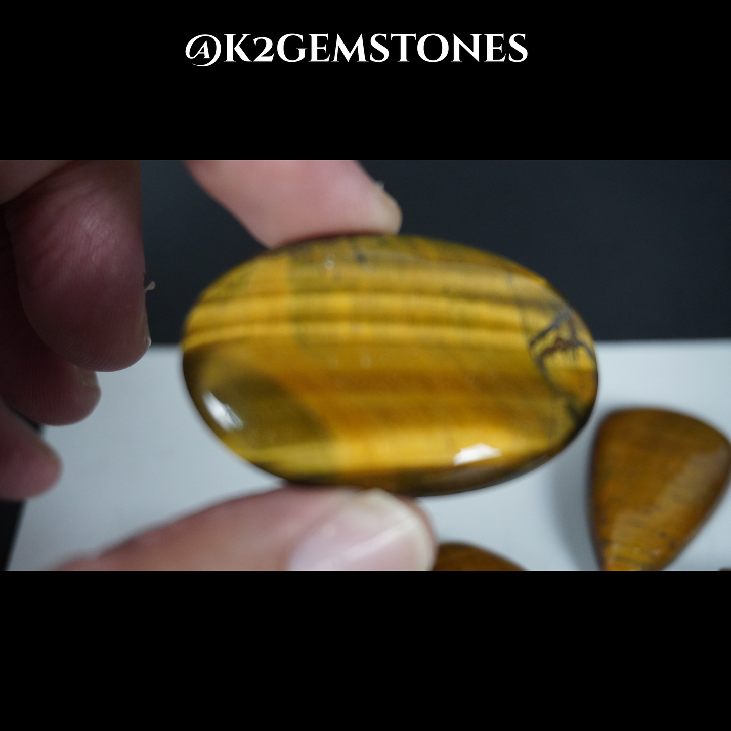 Tiger Eye cabochons