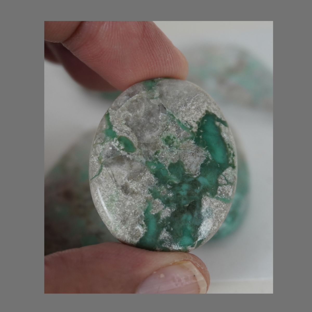 Variscite cabochons