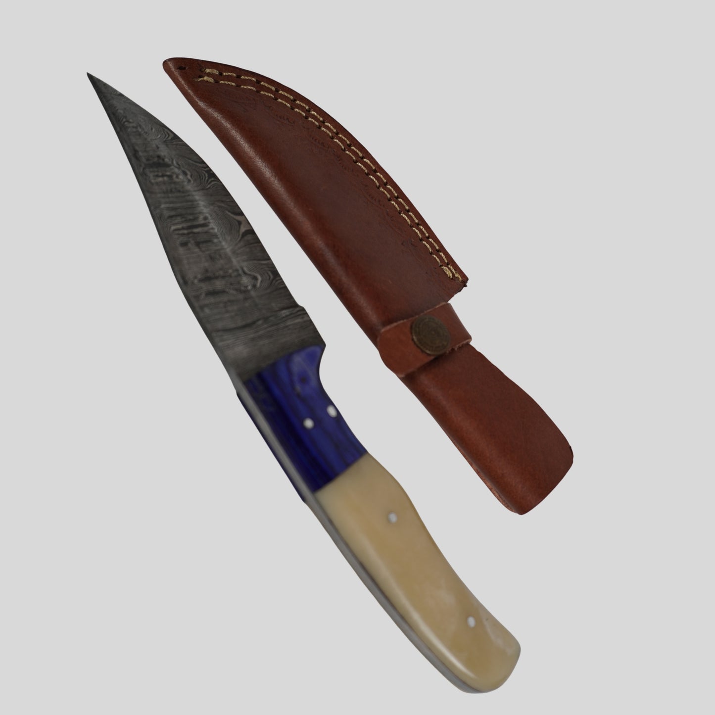 handmade damascus knife