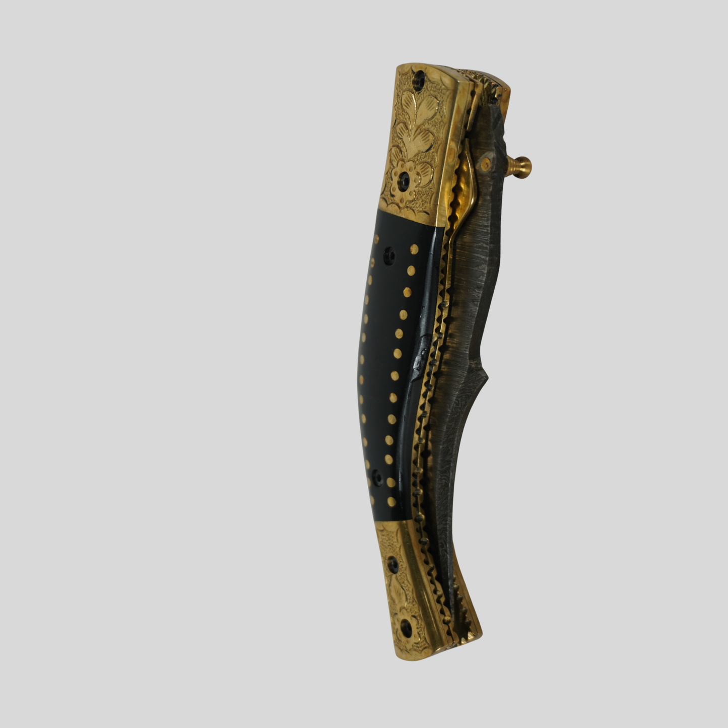 damascus steel folding knife