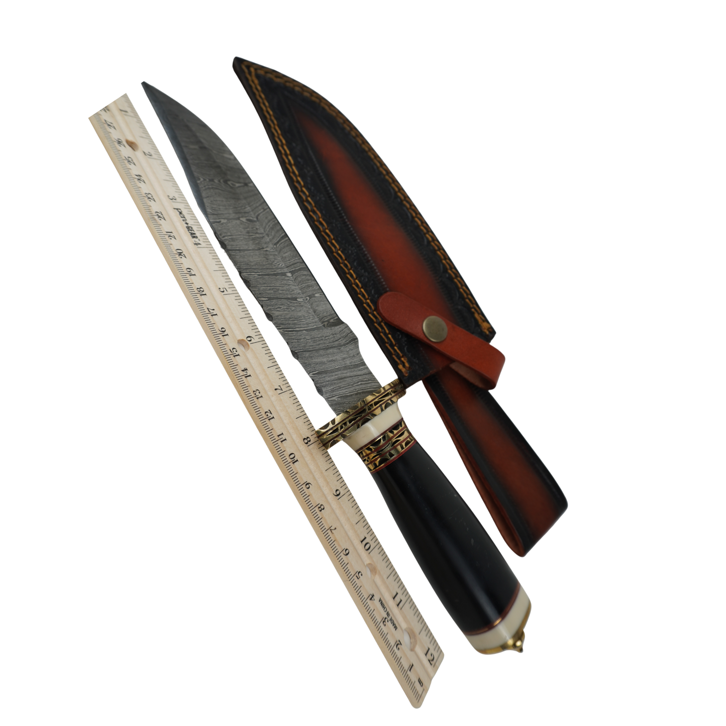 handmade damascus knife