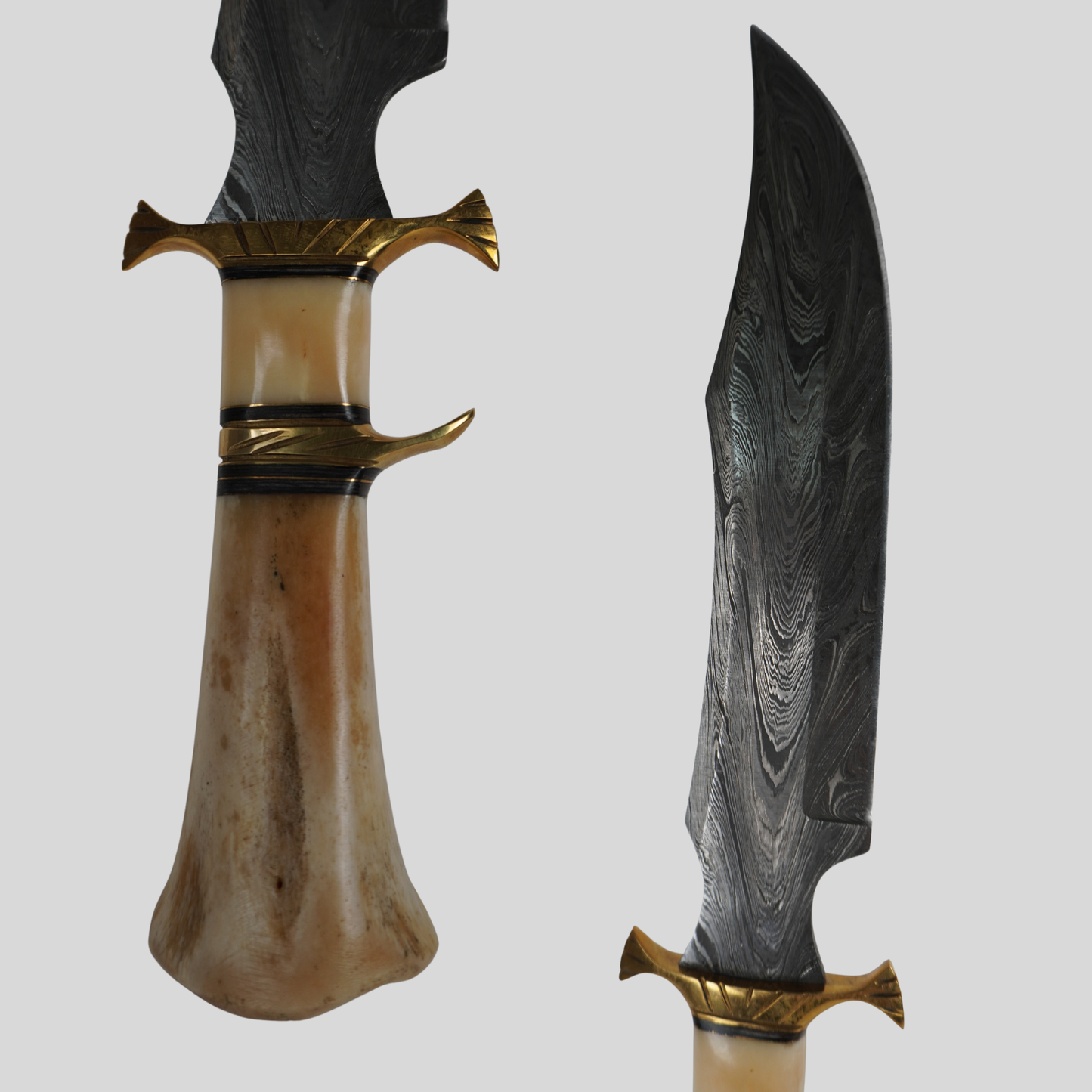 handmade damascus knife