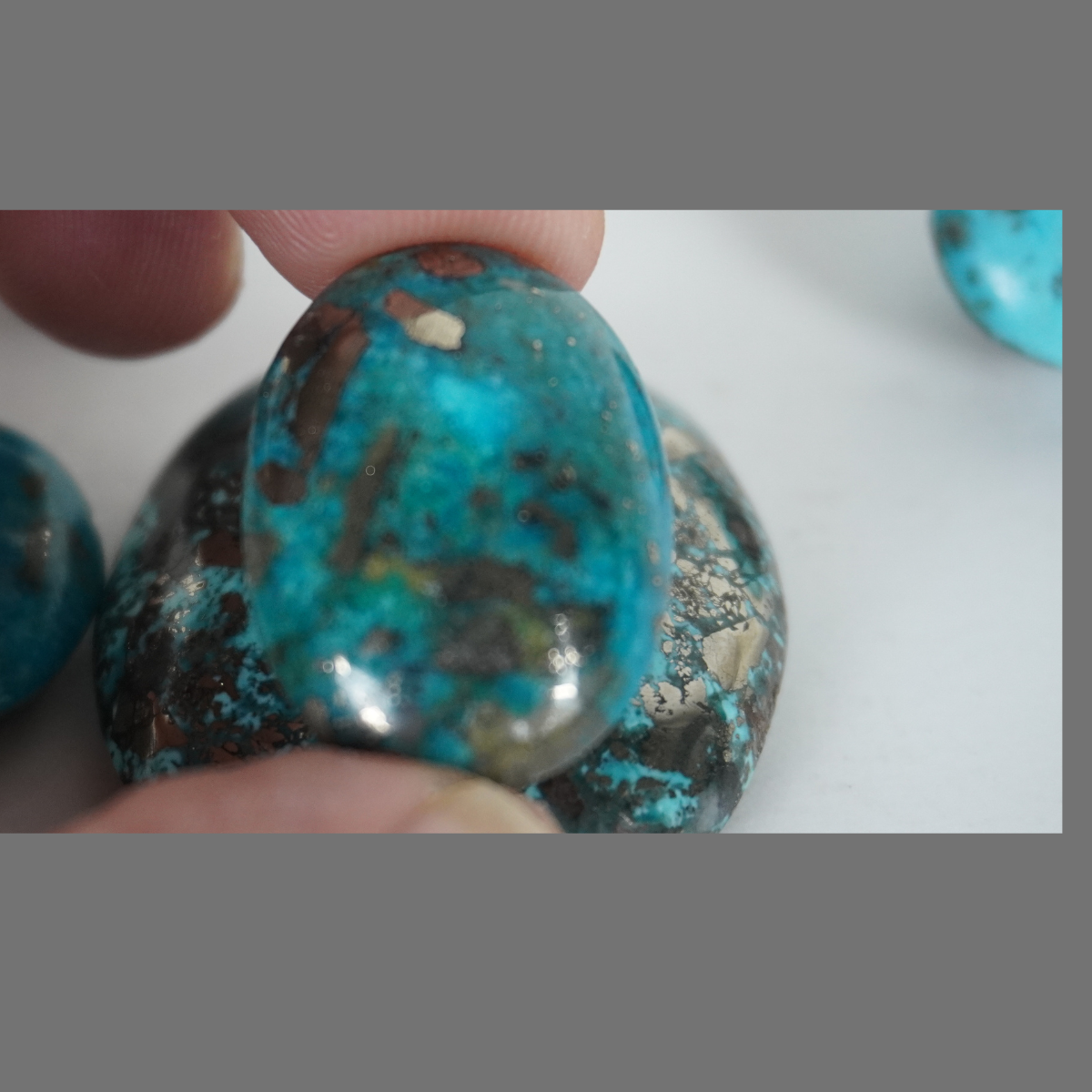 Turquoise cabochons