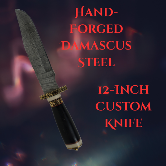 handmade damascus knife