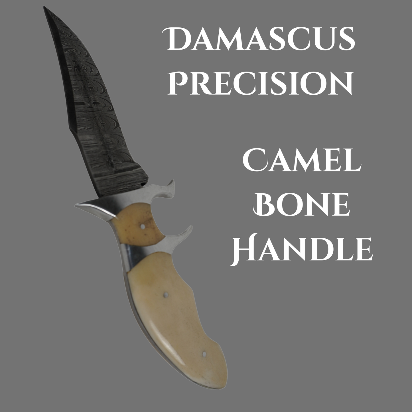 handmade damascus knife, damascus steel full tang knife