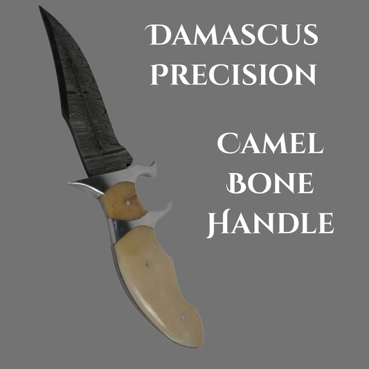 handmade damascus knife, damascus steel full tang knife