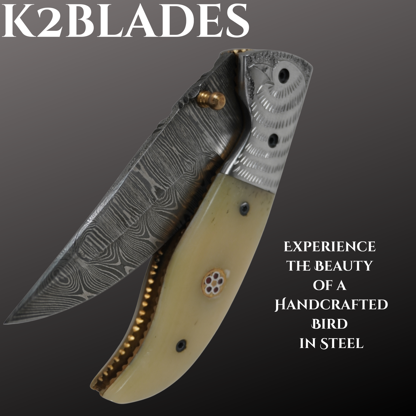 damascus steel pocket knife